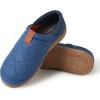 Dearfoams Men’s River Nylon Closed Back Indoor/Outdoor Memory Foam Energy Return Slipper(Deep Oasis)