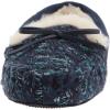 Dearfoams Unisex-Adult Mixed Material Moccasin Women’s(Peacoat)