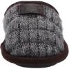 Dearfoams Unisex-Baby Df Kids Toddlers Quilted Knit Clog Slipper(Navy Heather)
