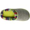 Dearfoams Unisex-Child Df Boy’s Fleece Clog Slipper(Light Heather Grey)