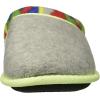 Dearfoams Unisex-Child Df Boy’s Fleece Clog Slipper(Light Heather Grey)