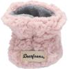 Dearfoams Unisex-Child Harley faux sherpa Bootie Slipper(Pale Mauve)