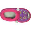 Dearfoams Unisex-Child Kid’s Novelty Clog(Razzleberry)