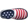 Dearfoams Unisex-Child Kids Toddlers Patriotic Americana Clog for 4th of July Slipper(Stars and Stripes)