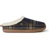 Dearfoams Women’s Alpine Bern Clog Slipper(Black Plaid)
