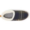Dearfoams Women’s Alpine Bern Clog Slipper(Black Plaid)