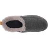 Dearfoams Women’s Alpine Bern Clog Slipper(Dark Heather Grey)