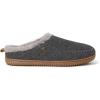 Dearfoams Women’s Alpine Bern Clog Slipper(Dark Heather Grey)