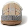Dearfoams Women’s Alpine Bern Clog Slipper(Neutral Combo)