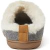 Dearfoams Women’s Alpine Bern Clog Slipper(Neutral Combo)
