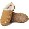 Dearfoams Women’s Alpine Bern Clog Slipper(Whiskey)