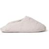Dearfoams Women’s Bailey Plush Furry Scuff Slipper(Dusty Pink)