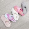 Dearfoams Women’s Bailey Plush Furry Scuff Slipper(Latte)