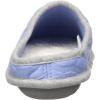 Dearfoams Women’s Cable Quilt Bound Clog with Wide Widths Slipper(Iceberg)