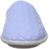 Dearfoams Women’s Cable Quilt Bound Clog with Wide Widths Slipper(Iceberg)