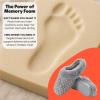 Dearfoams Women’s Claire Textured Knit Clog Slipper(Grey)