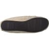 Dearfoams Women’s Felted Microwool and Fairisle Knit Moccasin Slipper(Oatmeal Heather)