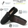Dearfoams Women’s Hazel-Lighweight Driving Loafer Machine Washable Comfortable Shoe(Black)
