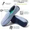 Dearfoams Women’s Hazel-Lighweight Driving Loafer Machine Washable Comfortable Shoe(Eventide)
