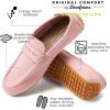 Dearfoams Women’s Hazel-Lighweight Driving Loafer Machine Washable Comfortable Shoe(Mauve Frost)