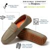Dearfoams Women’s Hazel-Lighweight Driving Loafer Machine Washable Comfortable Shoe(Mohair)