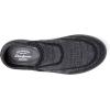 Dearfoams Womens Lee Lightweight Easy on/Off Knit Sneaker(Black)