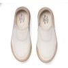 Dearfoams Womens Lee Lightweight Easy on/Off Knit Sneaker(Tan)