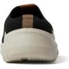 Dearfoams Women’s Lightweight Breathable Gracie Sneaker with Arch Support Machine Washable Shoes Clog(Black)