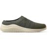 Dearfoams Women’s Lightweight Breathable Gracie Sneaker with Arch Support Machine Washable Shoes Clog(Moss)