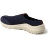 Dearfoams Women’s Lightweight Breathable Gracie Sneaker with Arch Support Machine Washable Shoes Clog(Navy)