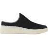 Dearfoams Womens Lila Lightweight Slip on Comfort Clog(Black)