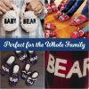 Dearfoams Women’s Mama Bear Matching Family Gifts for Mom Clog(Blue Tartan Plaid)