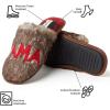 Dearfoams Women’s Mama Bear Matching Family Gifts for Mom Clog(Brown Frost)