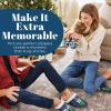 Dearfoams Women’s Mama Bear Matching Family Gifts for Mom Clog(Green Plaid)