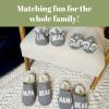 Dearfoams Women’s Mama Bear Matching Family Gifts for Mom Clog(Light Heather Grey)
