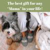 Dearfoams Women’s Mama Bear Matching Family Gifts for Mom Clog(Light Heather Grey)