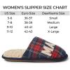 Dearfoams Women’s Mama Bear Matching Family Gifts for Mom Clog(Navy Plaid)