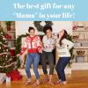 Dearfoams Women’s Mama Bear Matching Family Gifts for Mom Clog(Red/Blue Plaid)