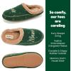 Dearfoams Women’s Mama Bear Matching Family Gifts for Mom Clog(Spruce)