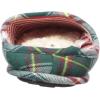 Dearfoams Women’s Mama Elf Clog Slipper(Green Plaid)