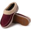 Dearfoams Women’s Maple All Day Comfort Water Resistant Clog(Cayenne)