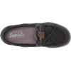 Dearfoams Women’s Mocassin Slipper(Dark Grey)