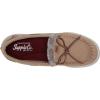 Dearfoams Women’s Mocassin Slipper(Latte)