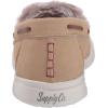 Dearfoams Women’s Mocassin Slipper(Latte)