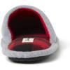 Dearfoams Women’s Novelty Scuff with Eye Mask Slipper(Grey (Lattes & Leggings))