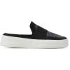 Dearfoams Womens Original Comfort Annie Clog Sneaker(Black Banded)