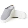 Dearfoams Womens Original Comfort Annie Clog Sneaker(Medium Grey)