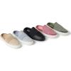 Dearfoams Womens Original Comfort Annie Clog Sneaker(Sleet Banded)