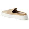 Dearfoams Womens Original Comfort Annie Clog Sneaker(Tan Banded)