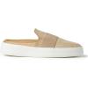 Dearfoams Womens Original Comfort Annie Clog Sneaker(Tan Banded)